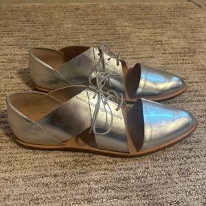 Loeffler Randall Silver Flats